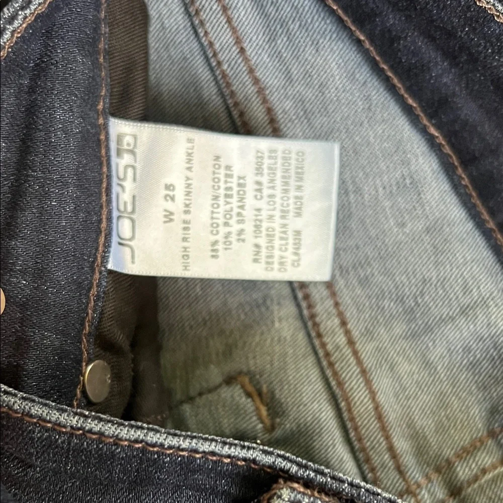 Joe’s Dark Blue Denim Jeans - Picture 5 of 5